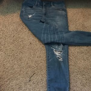 American eagle ripped jeans